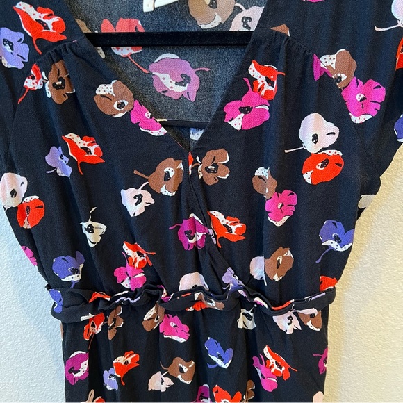 KATE SPADE Floral Midi Dress Size 4 - Picture 4 of 9